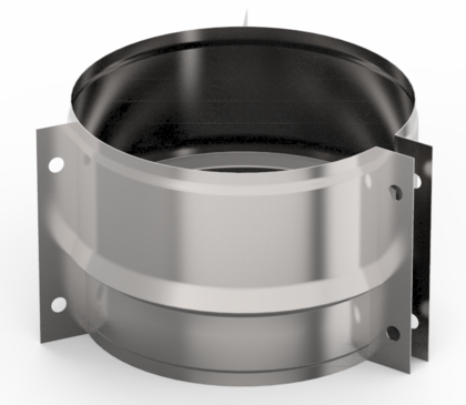  УМК Хомут обжимной под растяжки D120 1,0 мм нержавейка в Сыктывкаре