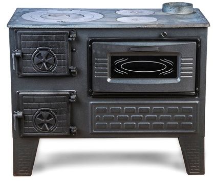 Отопительно-варочная печь МастерПечь ПВ-04 с духовым шкафом, 7,5 кВт в Сыктывкаре
