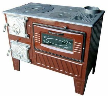 Отопительно-варочная печь МастерПечь ПВ-03 с духовым шкафом, 7.5 кВт в Сыктывкаре