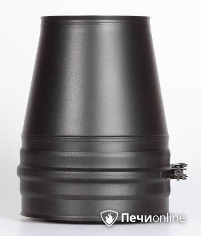 Комплектующие дымохода Schiedel Конус д.150 PM25 (Черный) Permetr в Сыктывкаре