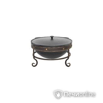 Аксессуары и комплектующие для банных печей Везувий Подставка под казан 12л кованная в Сыктывкаре