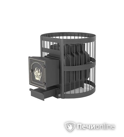 Дровяная печь-каменка Везувий Легенда Ретро Стандарт" 24 (ДТ-4) в Сыктывкаре