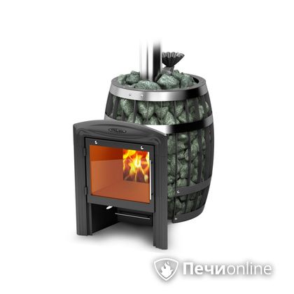 Дровяная банная печь TMF Саяны II Carbon Витра ЗК в Сыктывкаре