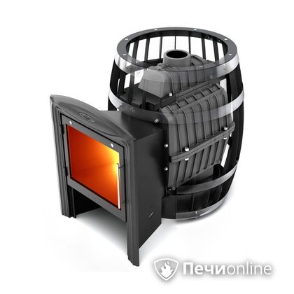 Дровяная печь-каменка TMF Саяны Cast Витра в Сыктывкаре