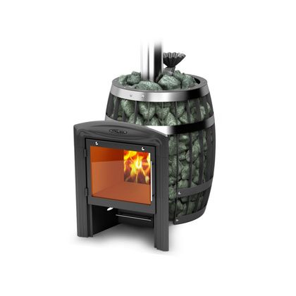 Дровяная банная печь TMF Саяны II Inox Витра ЗК в Сыктывкаре