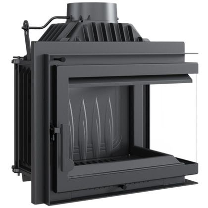 Каминная топка Kratki SIMPLE/M/S/P/BS угловое стекло справа в Сыктывкаре