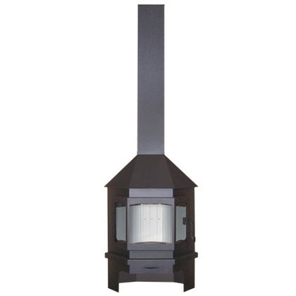 Печь-камин Бавария (Экокамин) угловая мюнхен, графит в Сыктывкаре