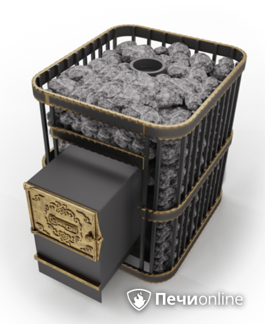 Дровяные печи-каменки Сабантуй Квадро Чугун 16 в Сыктывкаре