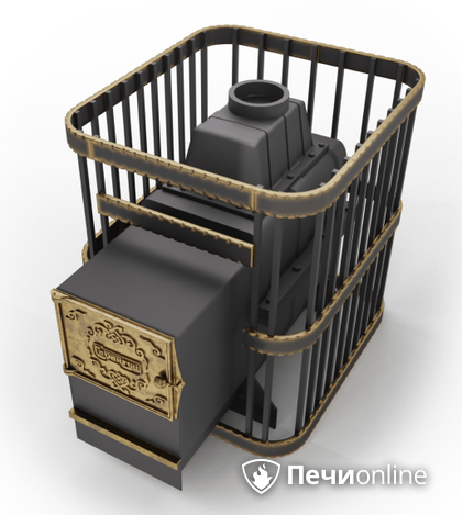 Дровяные печи-каменки Сабантуй Квадро Чугун 24 в Сыктывкаре