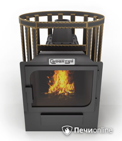 Дровяные печи-каменки Сабантуй Булава Чугун 24 панорама в Сыктывкаре