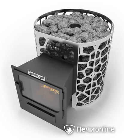 Дровяные печи-каменки Сабантуй Саванна Чугун 24 панорама в Сыктывкаре