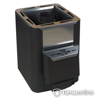 Дровяная банная печь Конвектика Колибри 9У антрацит в Сыктывкаре