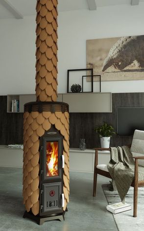 Отопительная печь TMF Сента Панголина Лайт терракота в Сыктывкаре