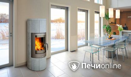 Печь-камин ABX Porto, тальк в Сыктывкаре