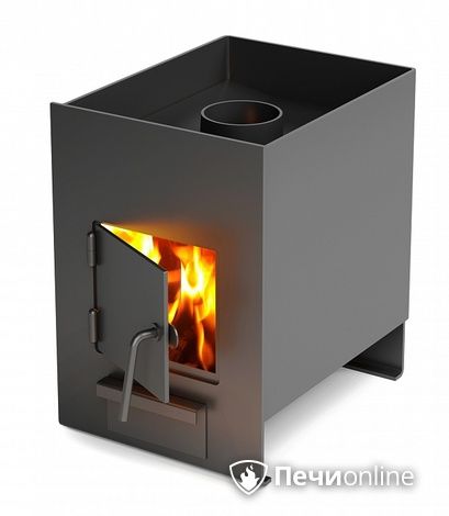 Дровяная банная печь TMF Двушечка антрацит в Сыктывкаре