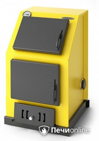 Твердотопливный котел TMF Оптимус Лайт 16кВт под АРТ и ТЭН желтый в Сыктывкаре