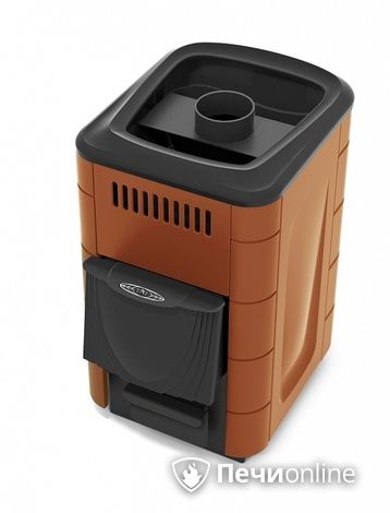 Дровяная банная печь TMF Компакт 2017 Carbon ДА КТК терракота в Сыктывкаре