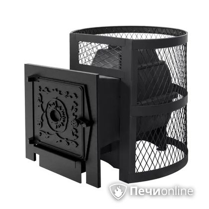 Дровяная банная печь Протопи Чугунка 16 Финка в Сыктывкаре