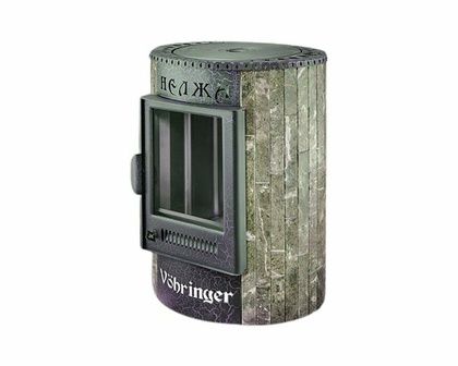 Отопительно-варочная печь Ферингер  Нелжа ПФ (Жадеит наборный) в Сыктывкаре