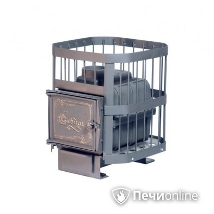 Печь для бани НМК Сибирь «Сибирь-15» сетка без выносной топки в Сыктывкаре