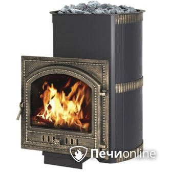 Дровяная банная печь Везувий Лава 28 Камин (205) в Сыктывкаре