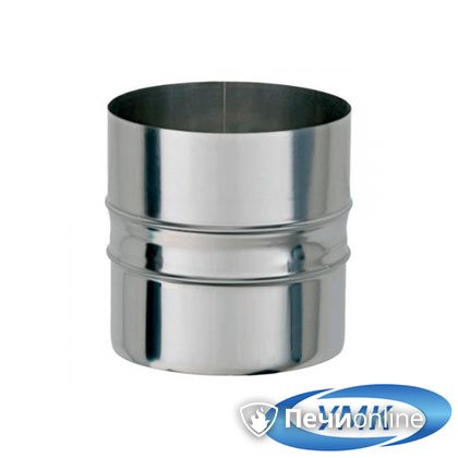 Дымоход УМК Адаптер котла D140 1.0мм нержавейка h=120мм в Сыктывкаре