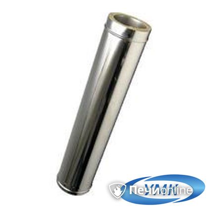 Дымоход УМК сэндвич 1.0м 120х200 Н+Н 0.5мм 0.5мм по воде в Сыктывкаре