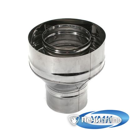 Дымоход УМК Старт-сэндвич холодный D=140х200 Н+Н 0.5мм по воде в Сыктывкаре