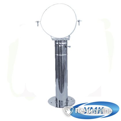  УМК Кронштейн опорный телескопический 40-75 D180 1.0 мм нержавейка в Сыктывкаре