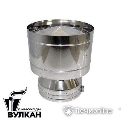 Дефлектор Вулкан DDH с изоляцией 50 мм D=300/400 нержавейка/оцинковка в Сыктывкаре