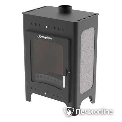 Печь-камин Протопи Кенигсберг 9U без конфорки выход дымохода вверх в Сыктывкаре