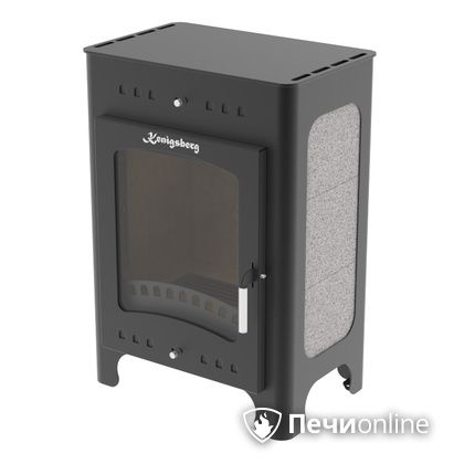 Печь-камин Протопи Кенигсберг 9Z без конфорки выход дымохода назад в Сыктывкаре