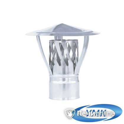 Дымоход УМК Зонт с искрогасителем D115 0.5 мм. нержавейка в Сыктывкаре