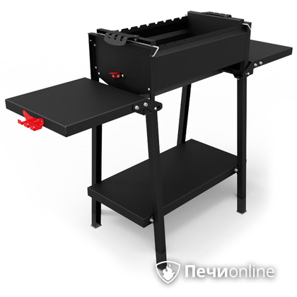 Мангал Grillver Крафтикс Блэк на подставке в Сыктывкаре