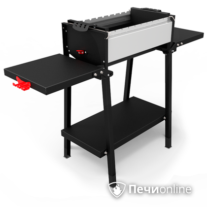 Мангал Grillver Крафтикс Сильвер на подставке в Сыктывкаре