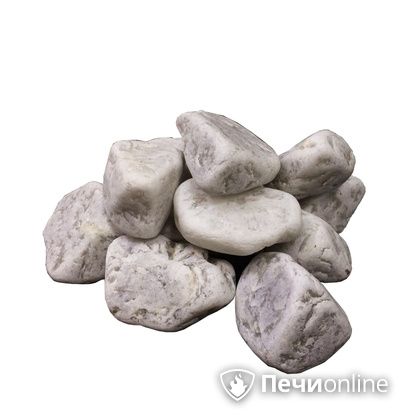 Камни для бани Огненный камень Кварц шлифованный отборный 10 кг ведро в Сыктывкаре