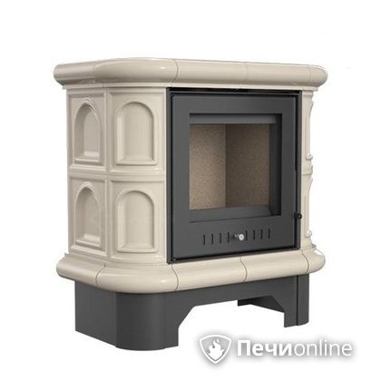 Печь-камин Kratki WK 440 кафельная крем черный в Сыктывкаре
